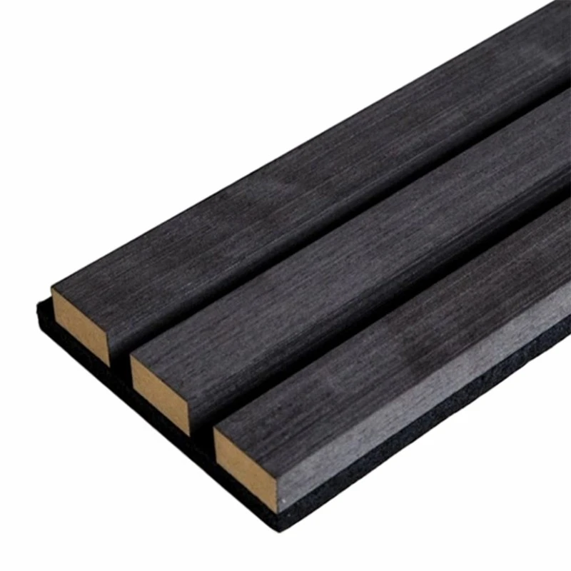 Premium Tech Wood Acoustic Panel Fully Wrapped Edges factory